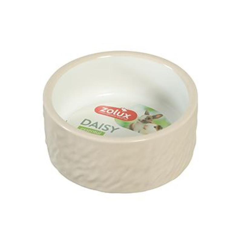 Miska keramická DAISY hlodavec 100ml béžová Zolux