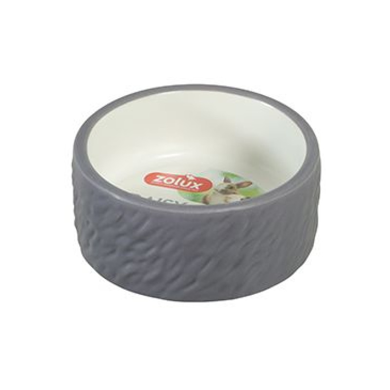 Miska keramická DAISY hlodavec 100ml šedá Zolux
