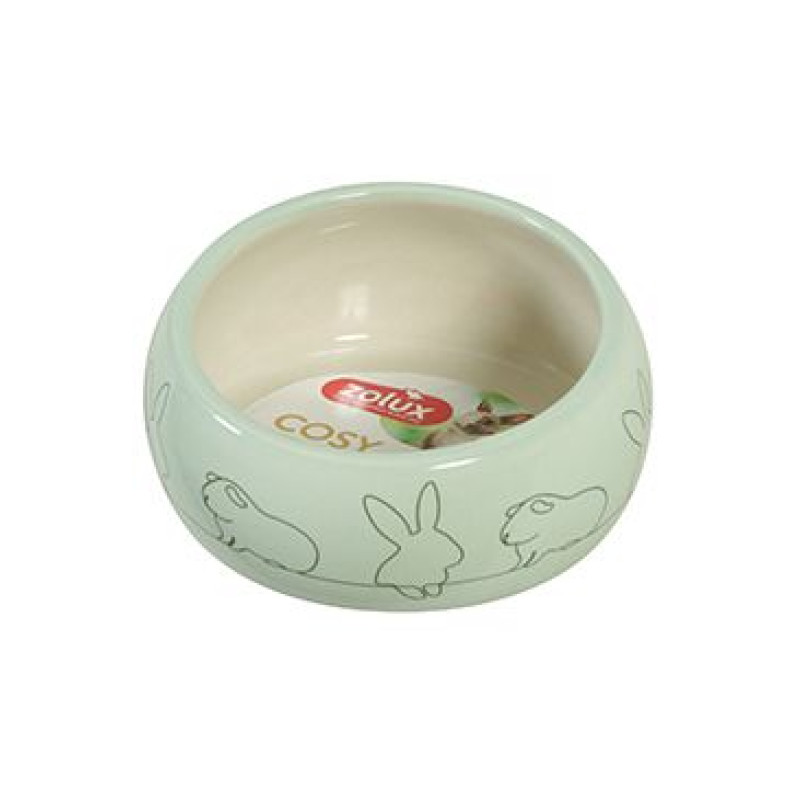 Miska keramická COSY hlodavec 150ml zelená Zolux