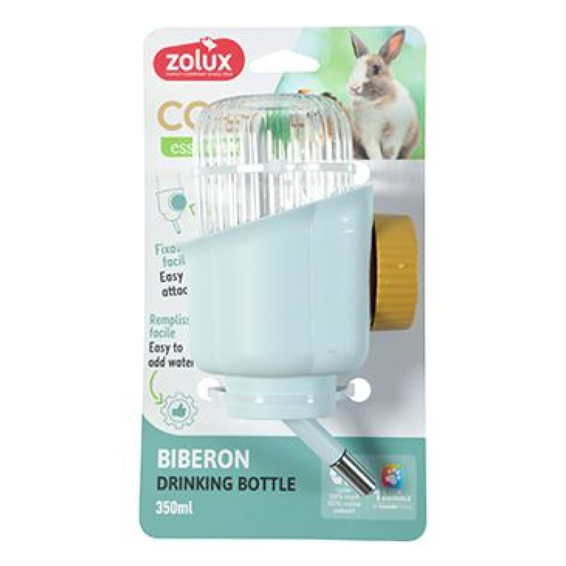 Napáječka hlodavec COSY květina 350ml modrá Zolux