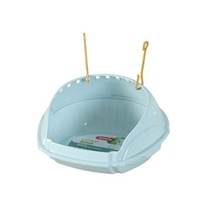 Toaleta pro hlodavce COSY kulatá modrá Zolux