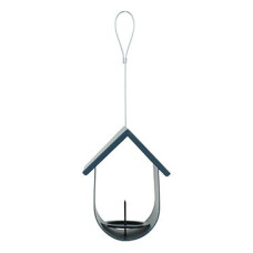 Krmítko venk. BUDKA na loj.koule kov modrá Zolux