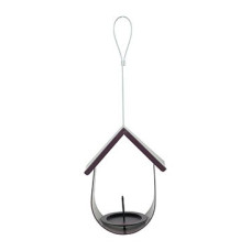 Krmítko venk. BUDKA na loj.koule kov fialová Zolux