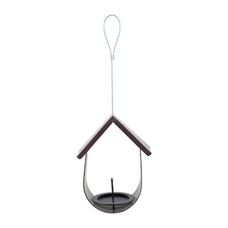 Krmítko venk. BUDKA na loj.koule kov fialová Zolux