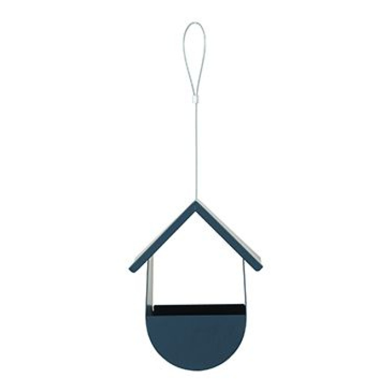 Krmítko venk. BUDKA na semena kov modrá Zolux