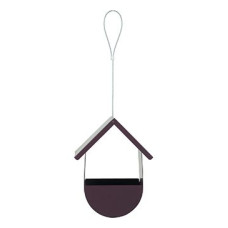 Krmítko venk. BUDKA na semena kov fialová Zolux