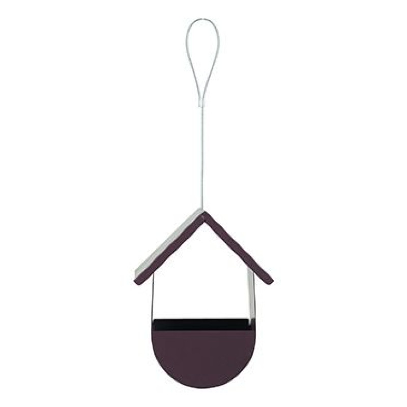 Krmítko venk. BUDKA na semena kov fialová Zolux