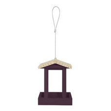 Krmítko venk. FLORA 1 na semena dřevo fialová Zolux