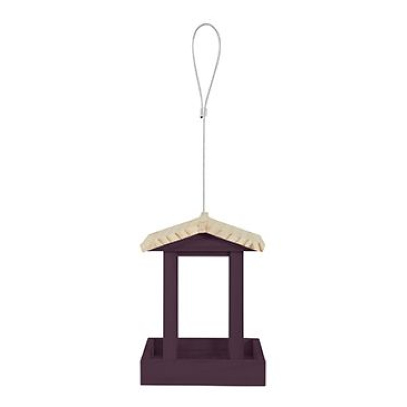 Krmítko venk. FLORA 1 na semena dřevo fialová Zolux