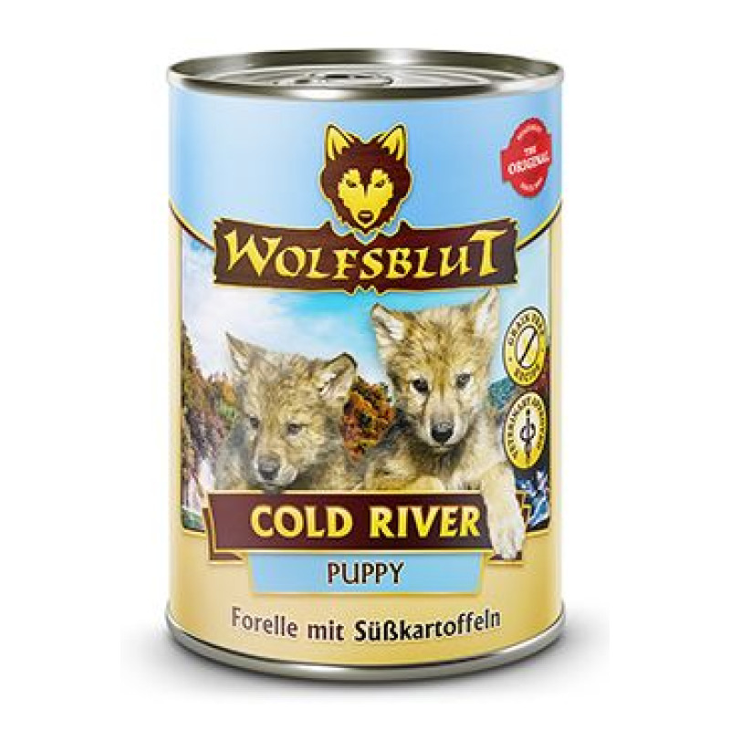 Wolfsblut Dog Puppy Cold River konz. 395g