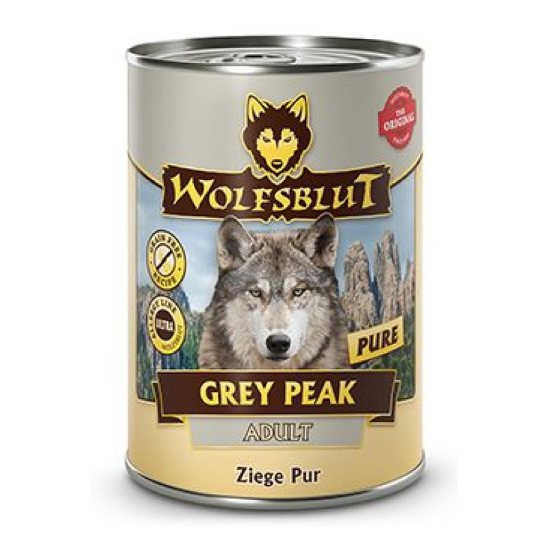 Wolfsblut Dog Adult Grey Peak Pure konz. 395g