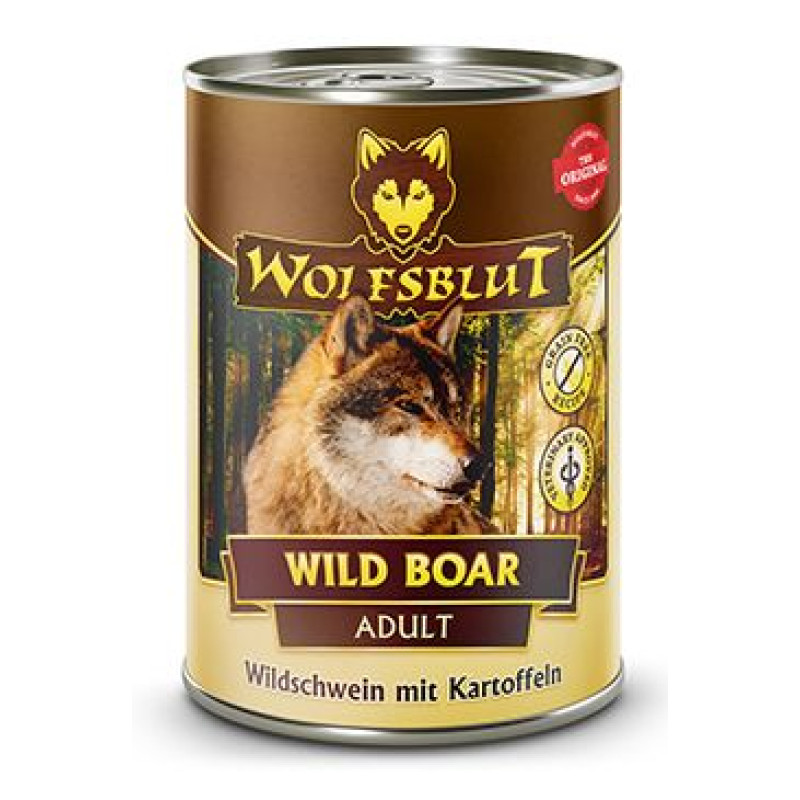 Wolfsblut Dog Adult Wild Boar konz. 395g