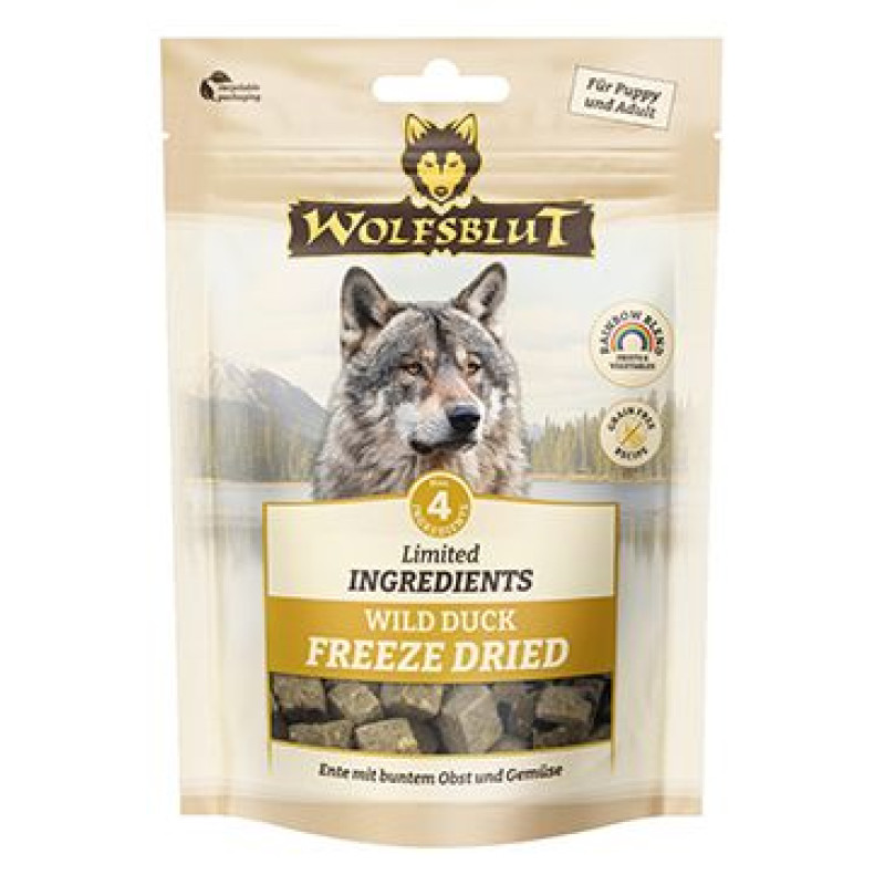 Wolfsblut Dog Freeze Dried Lim.Ingred. Wild Duck 40g