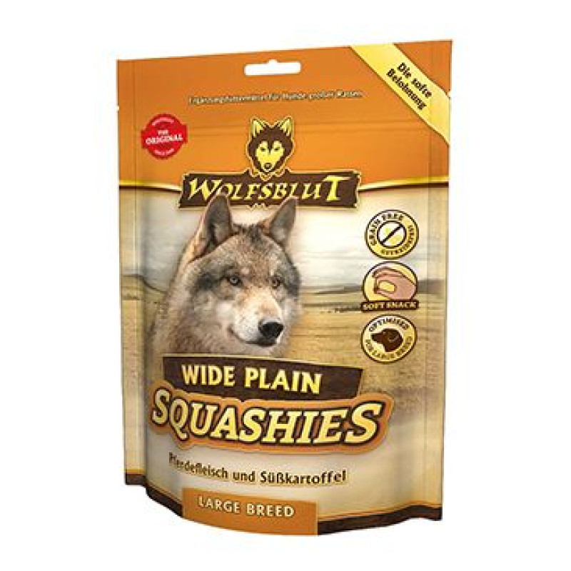 Wolfsblut Dog Squashies Wide Plain Large Breed 300g
