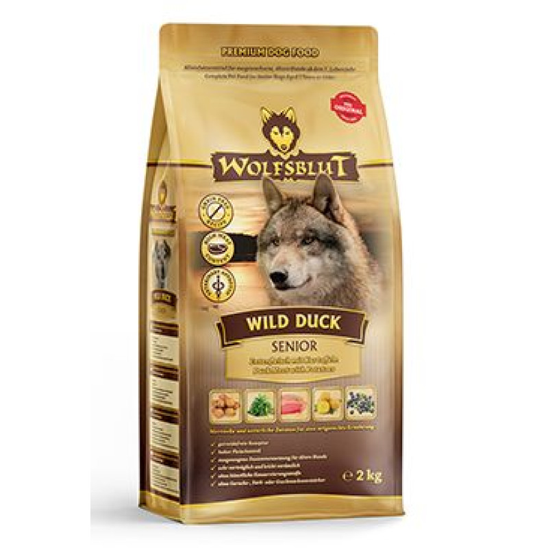 Wolfsblut Dog Senior Wild Duck 2kg
