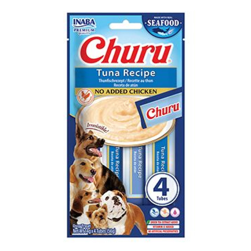 Churu Dog Fish Tuna Recipe 4x14g