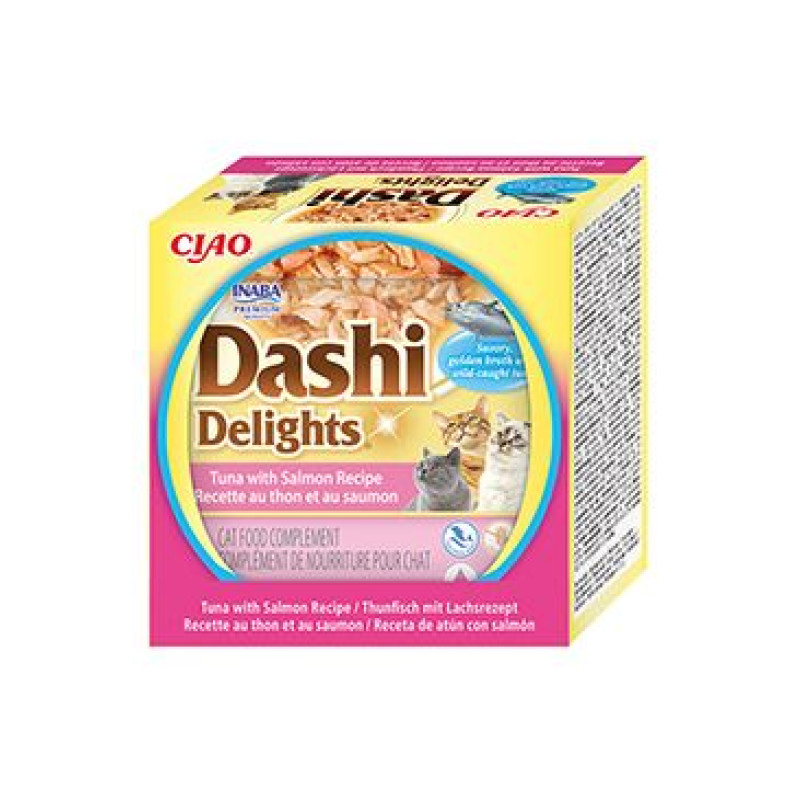 Churu Cat Dashi Delights Tuna with Salmon 70g
