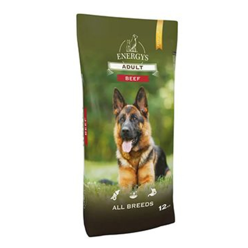 Krmivo pro psy ENERGYS Adult All breed Beef 12kg