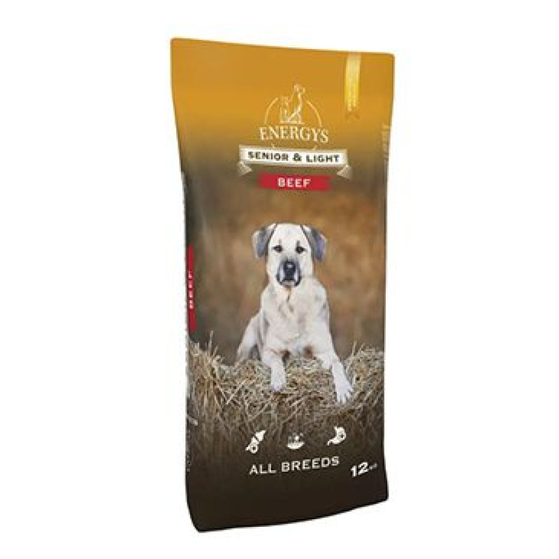 Krmivo pro psy ENERGYS Senior&Light All breed Beef12kg