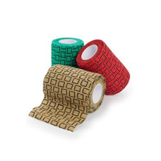 Obinadlo elast. SafeVet 7,5cmx4,5m mix Kruuse 10ks