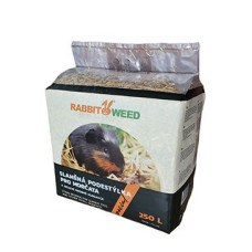 Podestýlka slaměná pro morčata SPECIÁL RabbitWeed 250l