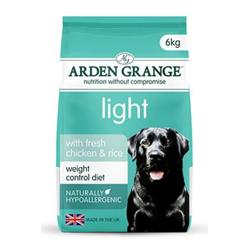 Arden Grange Dog Adult Light with fresh Chick&Rice 6kg