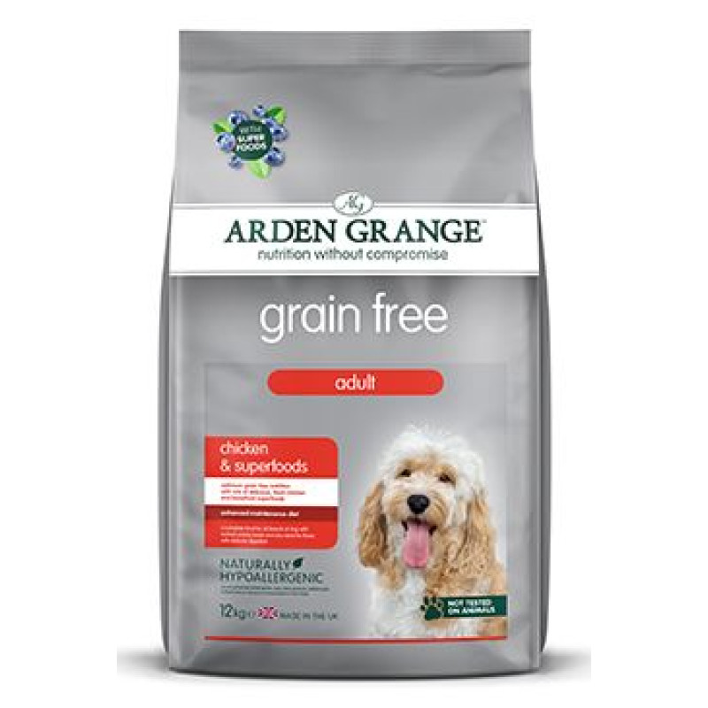 Arden Grange Dog GF Adult Chicken&Superfoods 12kg