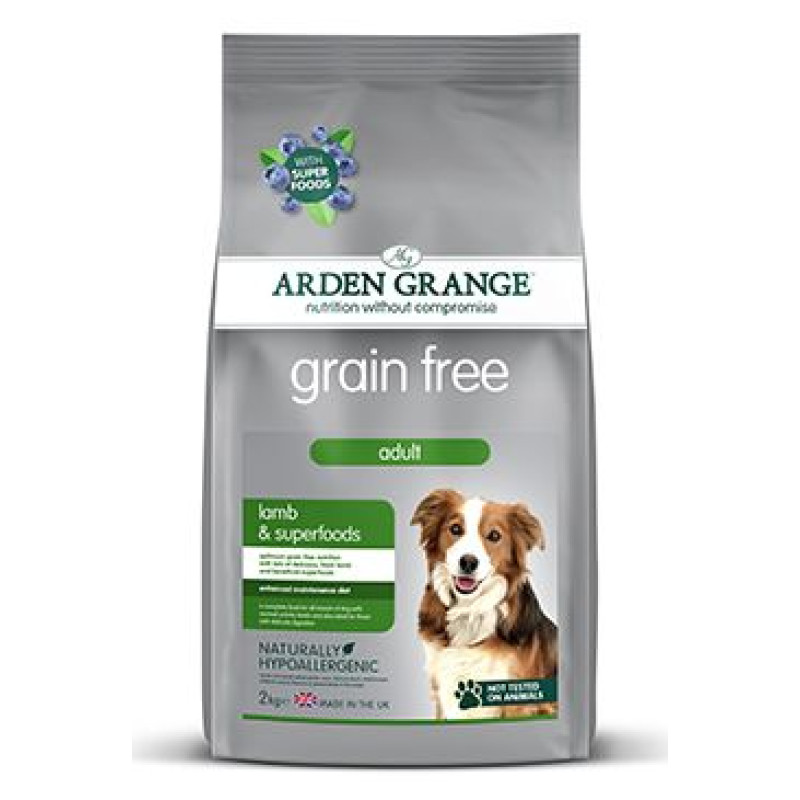 Arden Grange Dog GF Adult Lamb&Superfoods 2kg