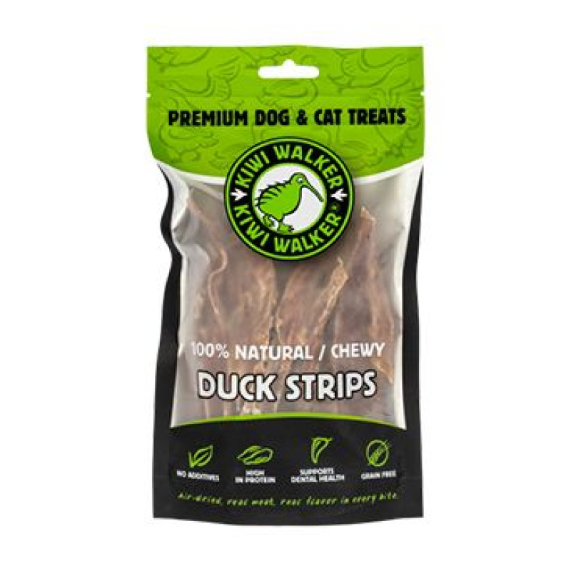 Pochoutka vzduchem sušené kachní plátky 100g Kiwi