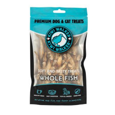 Pochoutka vzduchem sušené celé rybky 100g Kiwi