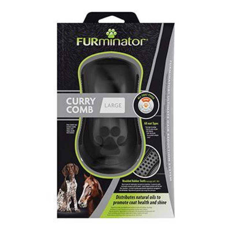 FURminator hřeben Curry Comb Large pro psy a koně