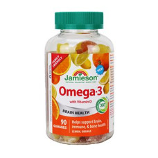 Jamieson Omega-3 Gummies želatinové pastilky 90ks