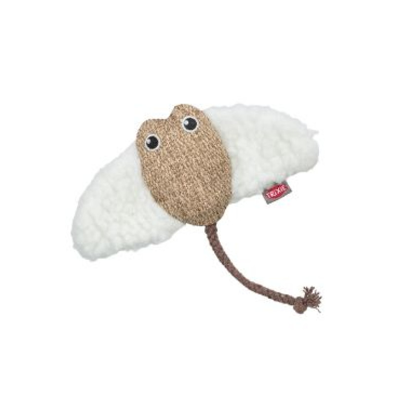 Hračka kočka Rejnok s catnipem, plyš 15cm TR