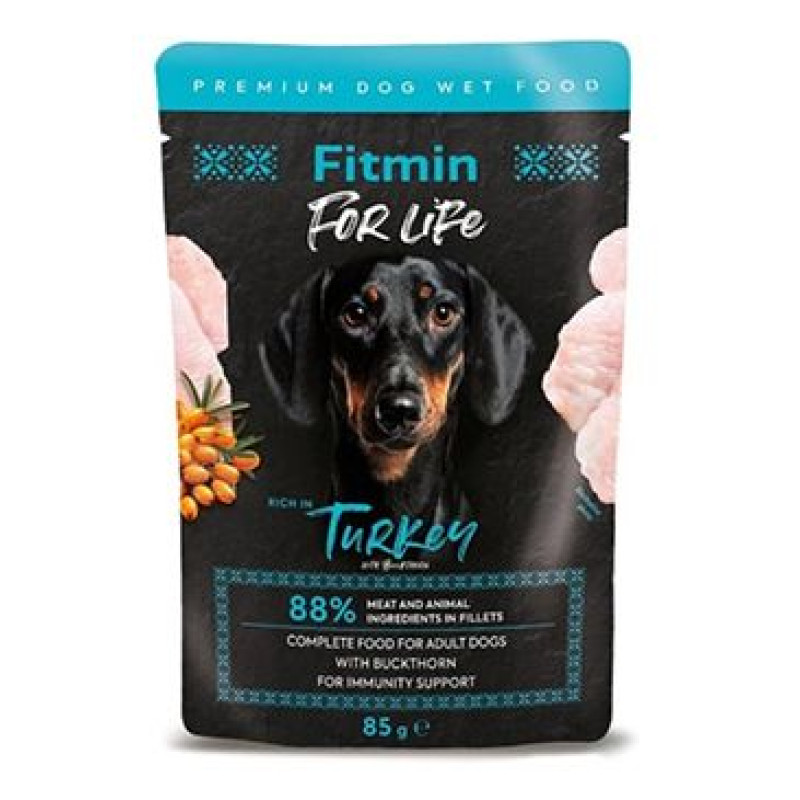 Fitmin FL dog kapsa Krůtí s rakytníkem 85g