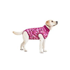 Obleček ochranný Suitical Dog PINK CAMO 77cm XL