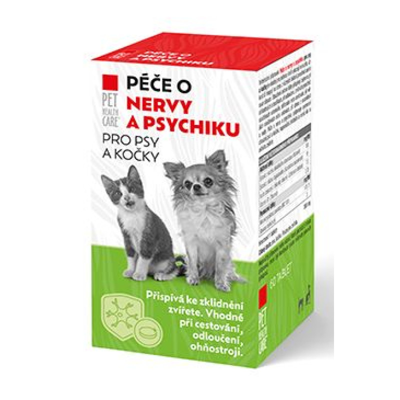 Péče o nervy a psychiku pro psy a kočky 30tbl PHC