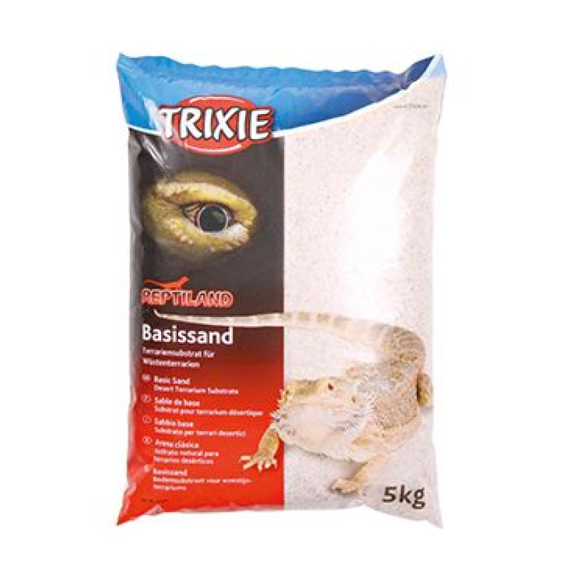 Písek terarijní základní, bílý 5kg TR