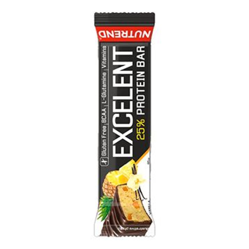 Nutrend Excelent Protein Bar vanilka s ananasem 85g