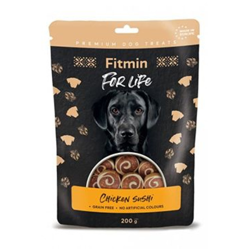 Fitmin FL dog poch. Kuřecí sushi 200g