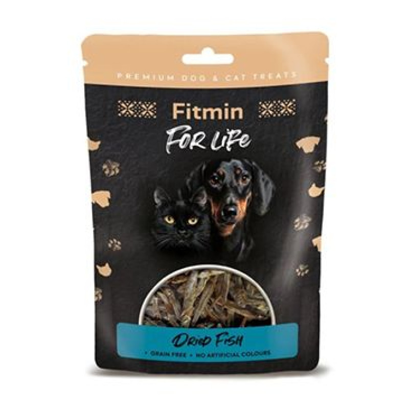 Fitmin FL dog,cat poch. Sušené ančovičky 50g