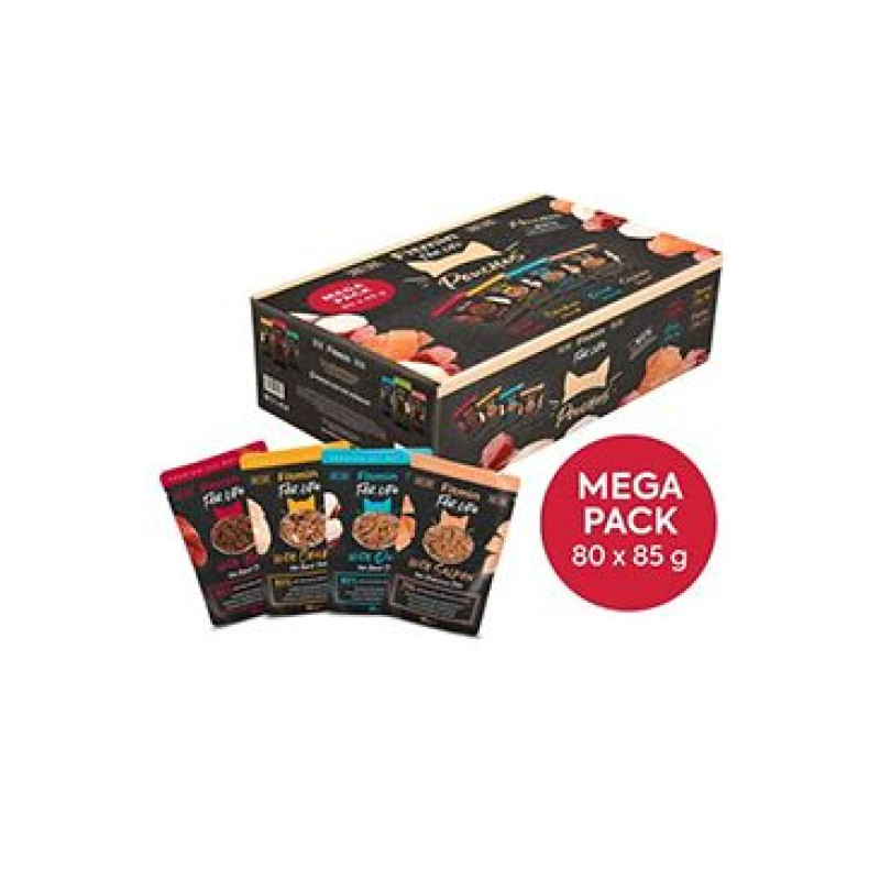 Fitmin FL cat kapsa Megapack 80x85g