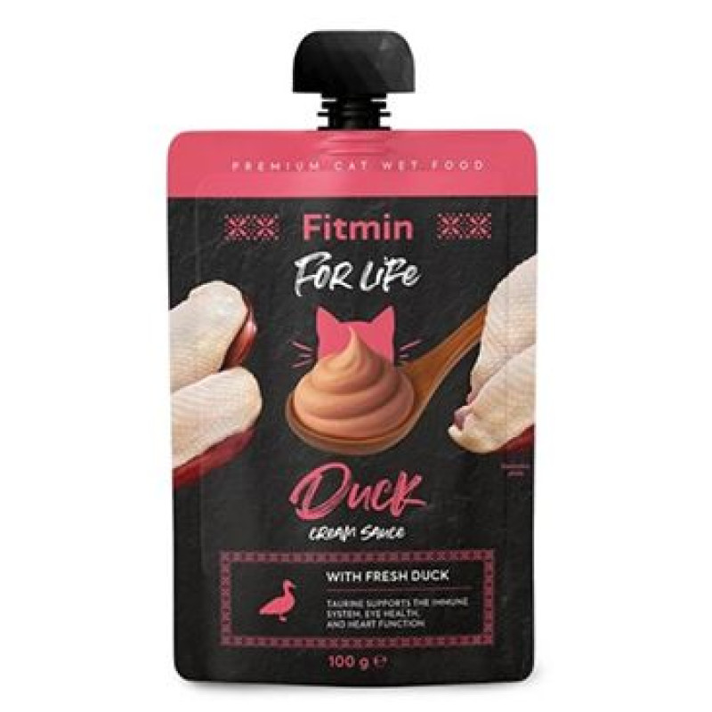 Fitmin FL cat kapsa Cream sauce kachní 100g