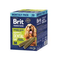 Brit Premium Dog by Nature Dental Snacks M 28ks
