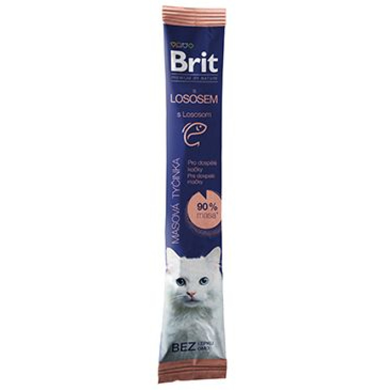 Brit Premium Cat by Nature Meaty Stick Adult Salmon 5g