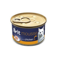 Brit Premium Cat by Nature Mousse Chicken 85g