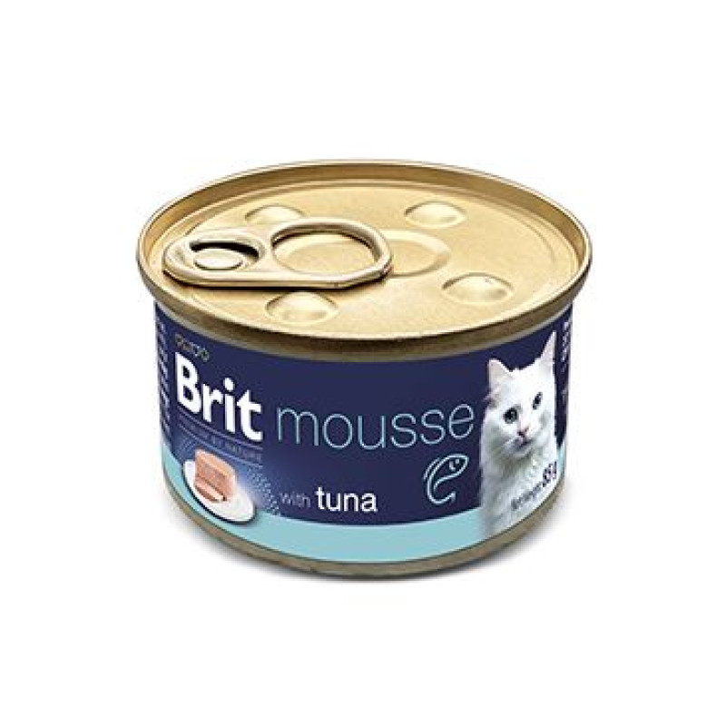 Brit Premium Cat by Nature Mousse Tuna 85g