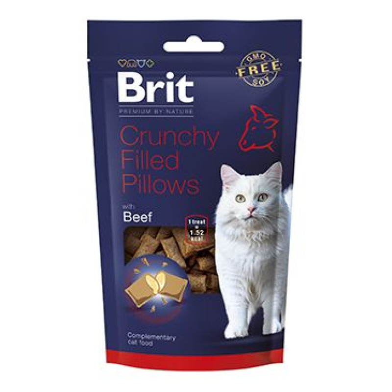 Brit Premium Cat by Nature Pillows Beef 50g