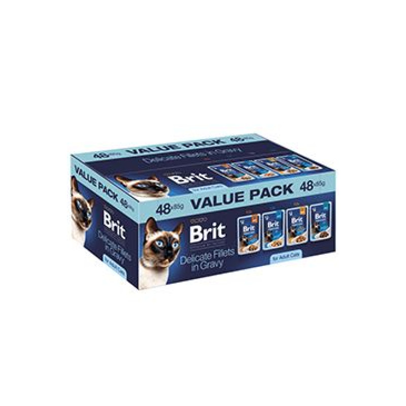 Brit Premium Cat by Nature Value Pack 48ks