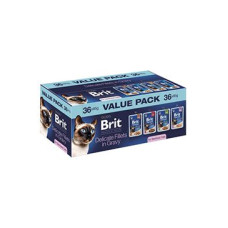 Brit Premium Cat by Nature Value Pack Sterilized 36ks