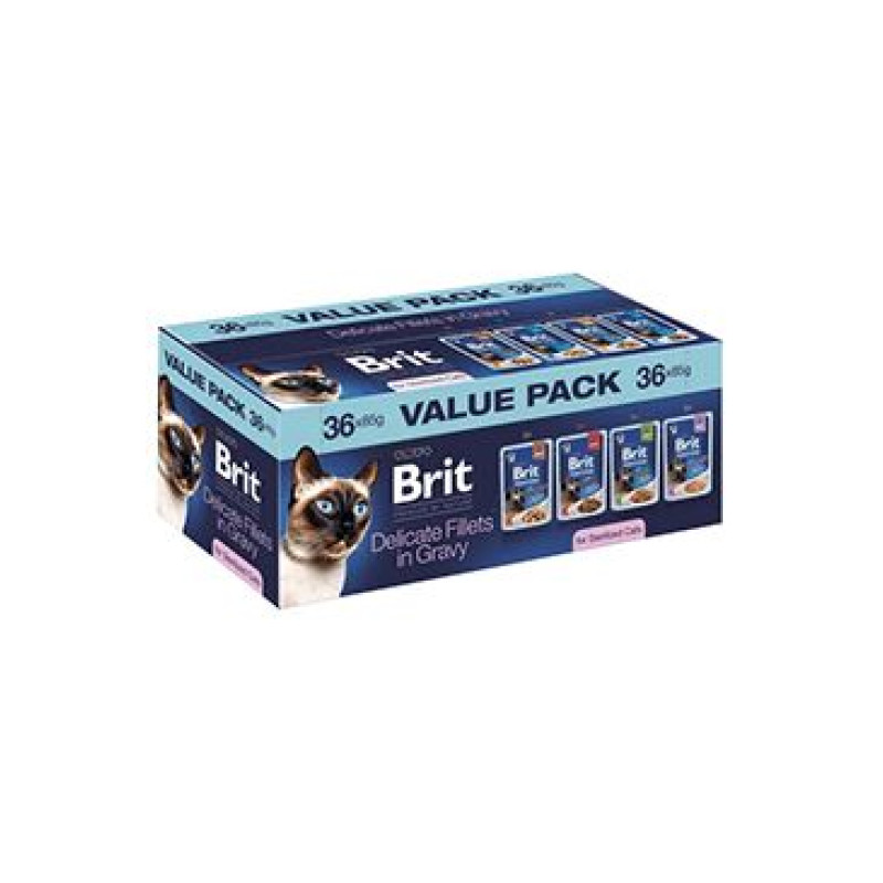 Brit Premium Cat by Nature Value Pack Sterilized 36ks